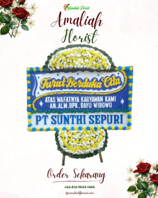 Papan Bunga Duka di Bato