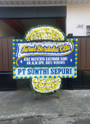 Papan Bunga Duka di Bato
